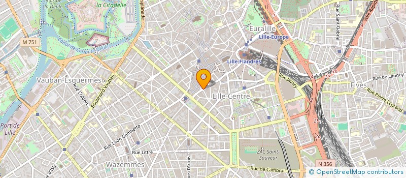 localisation de l'entreprise LE TOUCOULEUR à LILLE