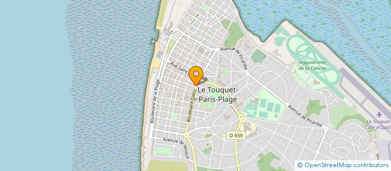localisation de l'entreprise LE TOUQUET & CO à LE TOUQUET-PARIS-PLAGE