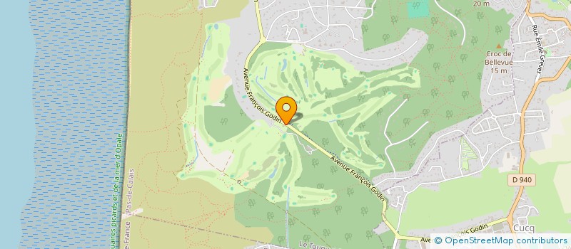 localisation de l'entreprise LE TOUQUET LIVE  LE TOUQUET-PARIS-PLAGE