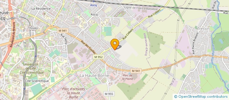 localisation de l'entreprise LE TOUR BRETON à VILLENEUVE-D'ASCQ