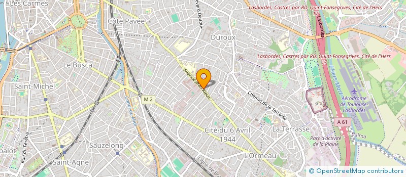 localisation de l'entreprise LE TOUR DU LAC à TOULOUSE