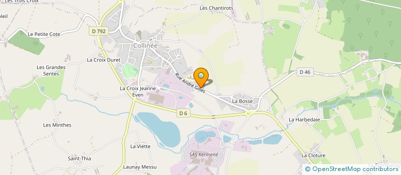 localisation de l'entreprise LE TOUR DU MENE à LE MENE