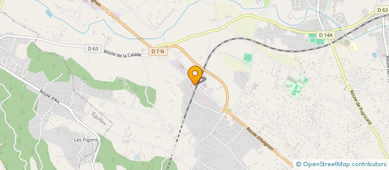 localisation de l'entreprise LE TOURANGEAU à AIX-EN-PROVENCE