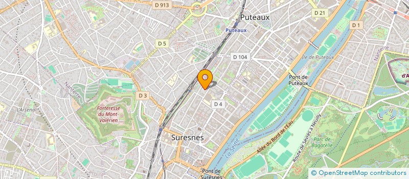 localisation de l'entreprise LE TOURBILLON à SURESNES