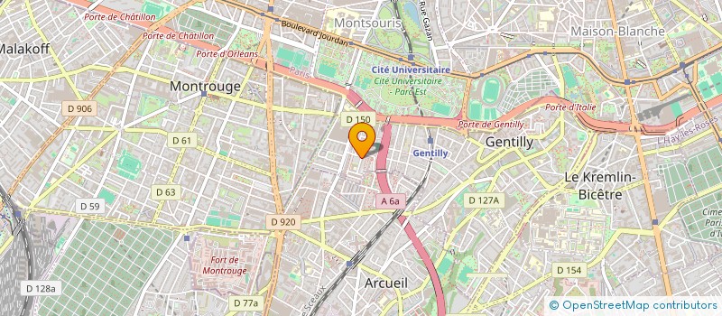 localisation de l'entreprise LE TOURBILLON DES PAINS à GENTILLY
