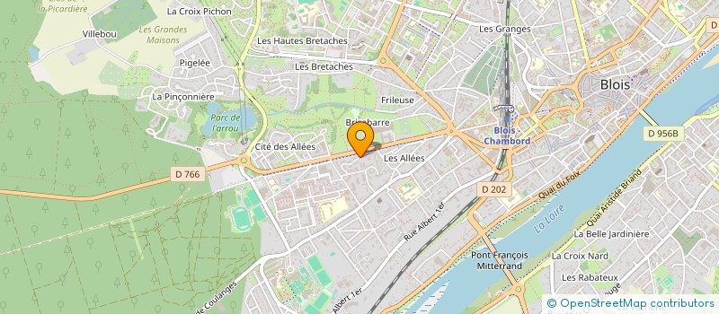 localisation de l'entreprise LE TOURDION à BLOIS