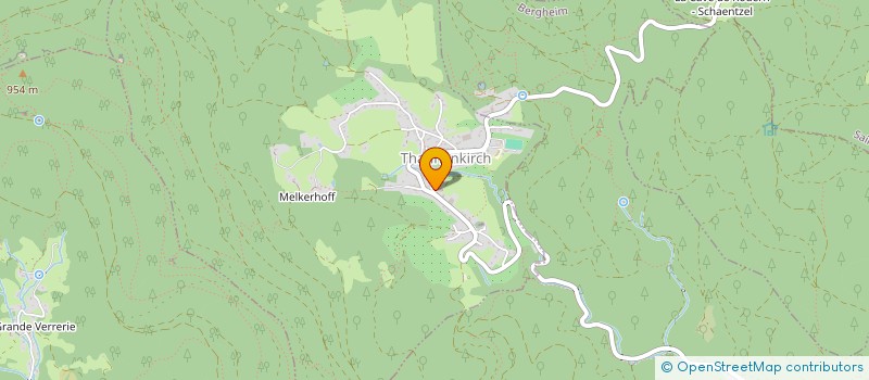 localisation de l'entreprise LE TOURING à THANNENKIRCH