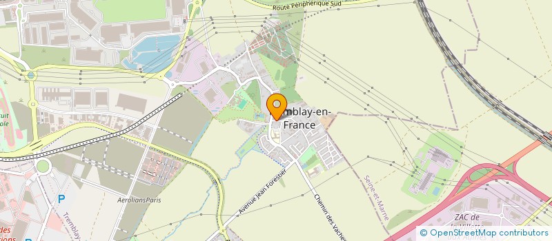 localisation de l'entreprise LE TOURLOUROU à TREMBLAY-EN-FRANCE