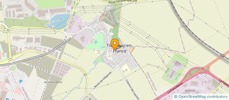 localisation de l'entreprise LE TOURLOUROU  TREMBLAY-EN-FRANCE