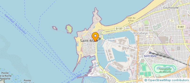 localisation de l'entreprise LE TOURNE PIERRE à SAINT-MALO