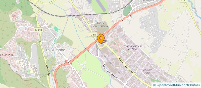 localisation de l'entreprise LE TOURNESOL  AIX-EN-PROVENCE