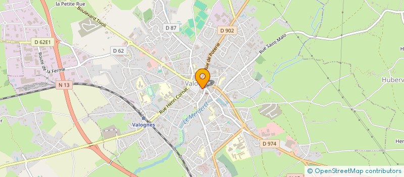 localisation de l'entreprise LE TOURNESOL à VALOGNES