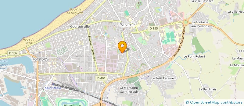 localisation de l'entreprise LE TOURNESOL  SAINT-MALO