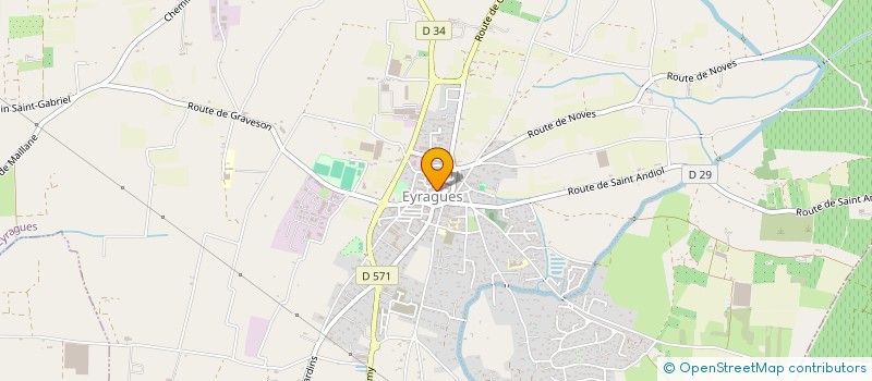 localisation de l'entreprise LE TOURNESOL LUMINEUX à EYRAGUES