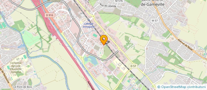 localisation de l'entreprise LE TOURNIQUET à LABEGE