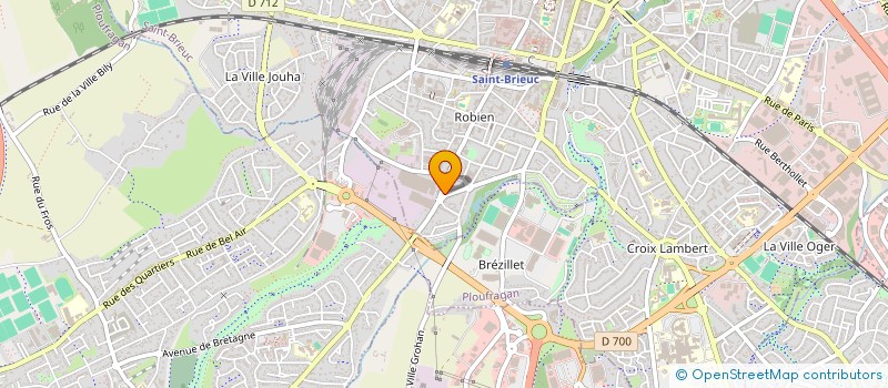 localisation de l'entreprise LE TOUT VA BBIEN à SAINT-BRIEUC