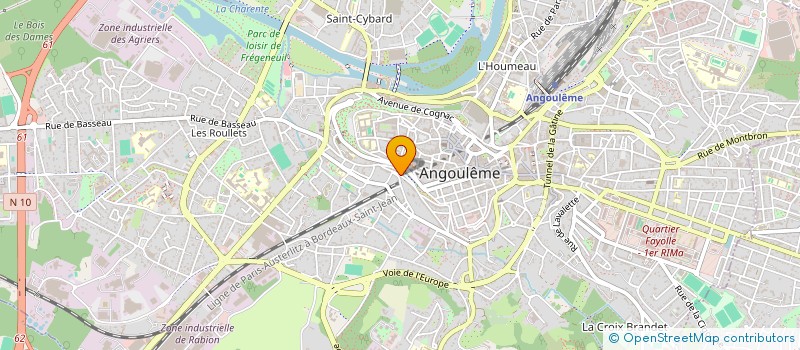 localisation de l'entreprise LE TRAIN A SIFFLE 12 FOIS à ANGOULEME