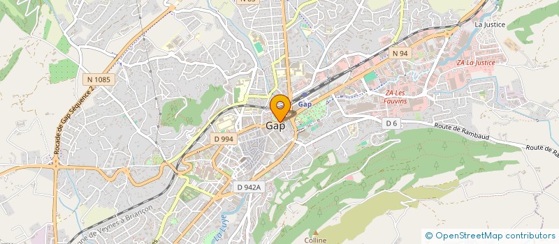 localisation de l'entreprise LE TRAIN DE LADOUCETTE à GAP