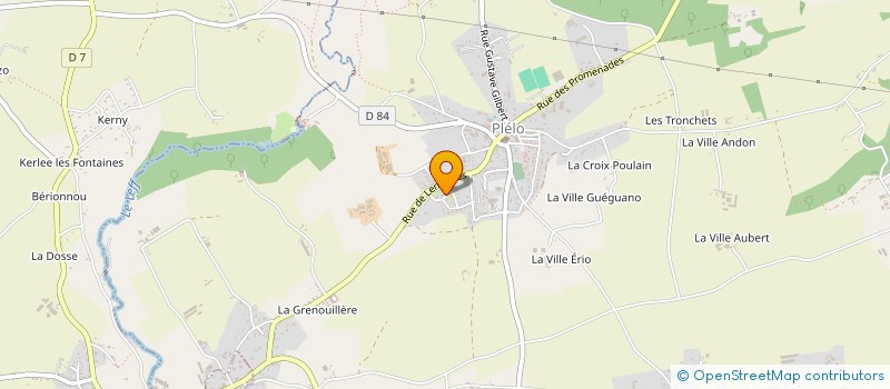 localisation de l'entreprise LE TRAIN DE PLELO à PLELO
