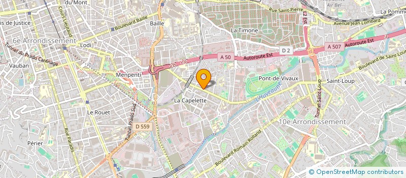 localisation de l'entreprise LE TRAIT HOSPITALIER à MARSEILLE