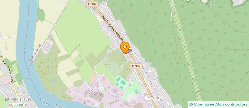 localisation de l'entreprise LE TRAIT NAVAL D'HIER  LE TRAIT