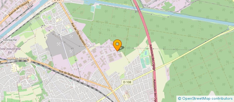 localisation de l'entreprise LE TRAITEUR ALSACIEN à RIXHEIM