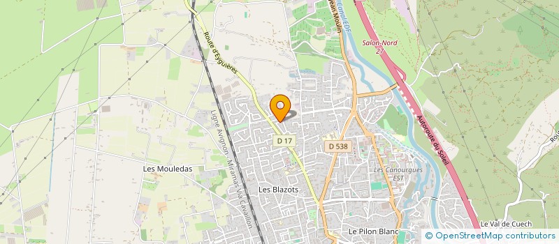 localisation de l'entreprise LE TRAITEUR DE LA CHEFFE à SALON-DE-PROVENCE