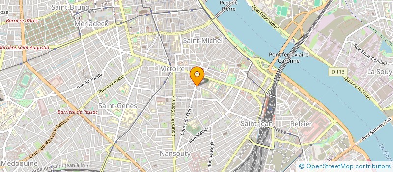 localisation de l'entreprise LE TRAITEUR DES CAPUCINS à BORDEAUX