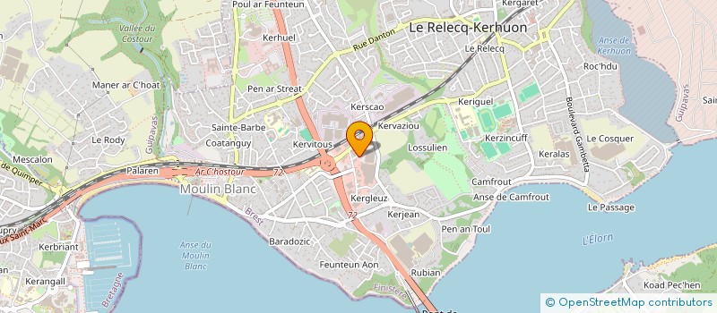 localisation de l'entreprise LE TRAITEUR DU LEON à LE RELECQ-KERHUON