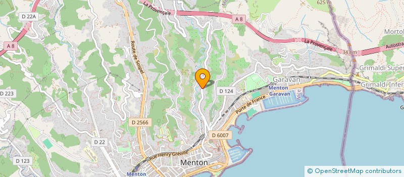 localisation de l'entreprise LE TRAITEUR MENTONNAIS à MENTON
