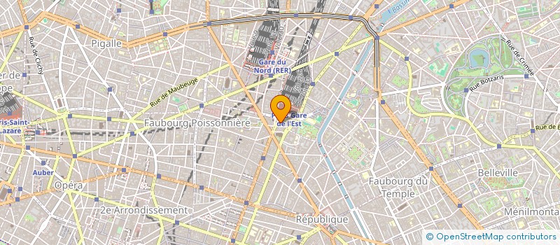 localisation de l'entreprise LE TRAM  PARIS