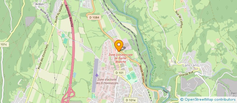 localisation de l'entreprise LE TRAM PAYSAN à VALSERHONE