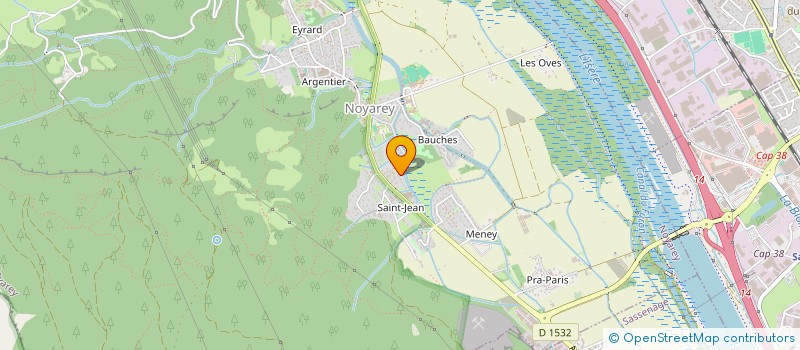 localisation de l'entreprise LE TRAMIN à NOYAREY