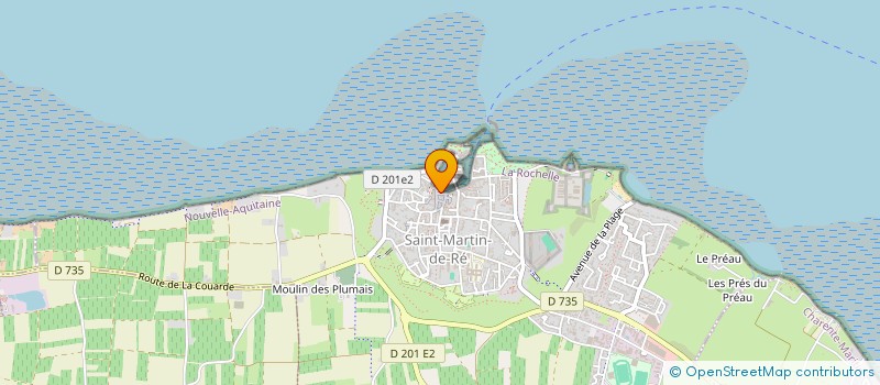 localisation de l'entreprise LE TRANSAT 17  SAINT-MARTIN-DE-RE