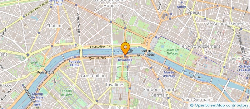 localisation de l'entreprise LE TRANSIT GARE INVALIDES  PARIS 07