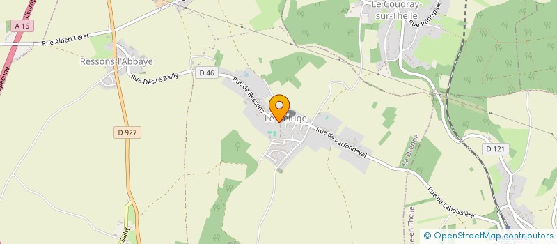 localisation de l'entreprise LE TRANSPORTEUR  SAINT-CREPIN-IBOUVILLERS