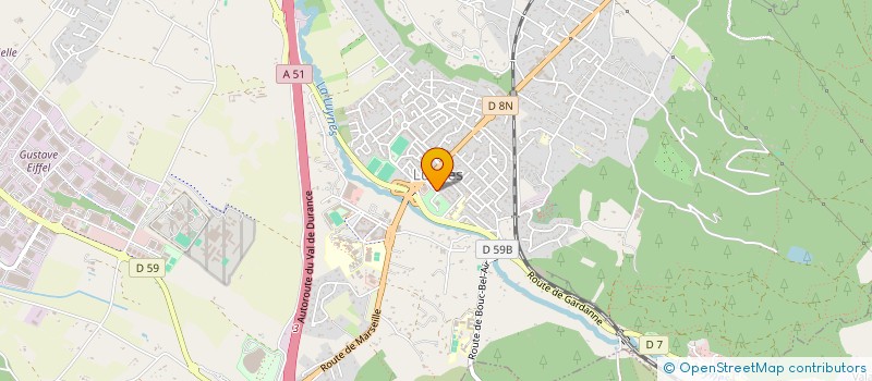 localisation de l'entreprise LE TRANSPORTEUR AIXOIS à AIX EN PROVENCE