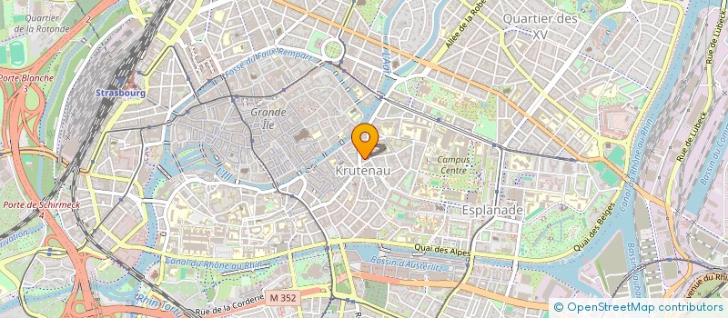 localisation de l'entreprise LE TRANSSIBERIEN à STRASBOURG