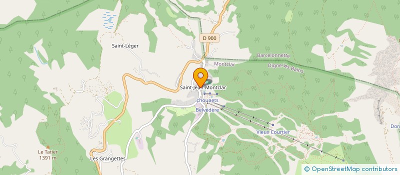 localisation de l'entreprise LE TRAPPEUR PUB à MONTCLAR