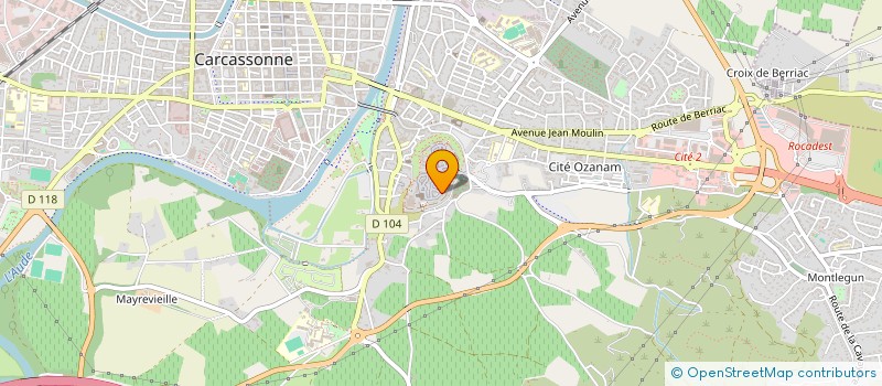 localisation de l'entreprise LE TRAUQUET à CARCASSONNE