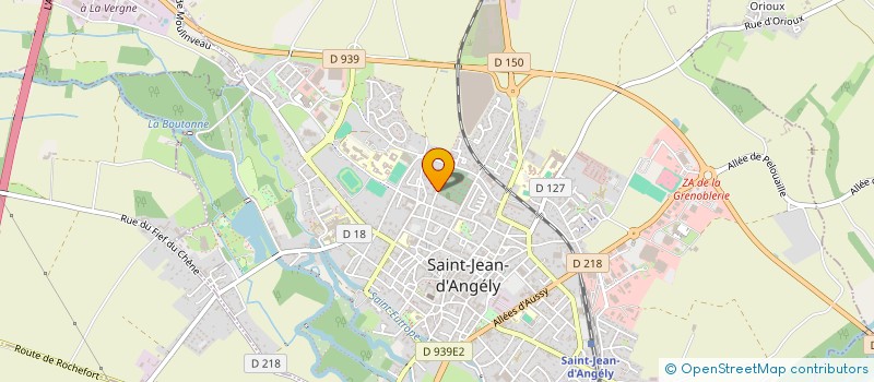 localisation de l'entreprise LE TRAVAILLEUR ANGERIEN à SAINT-JEAN-D'ANGELY