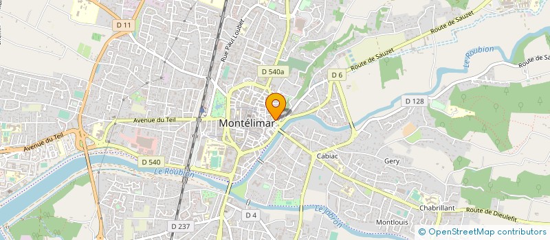 localisation de l'entreprise LE TRAVAILLEUR MONTILIEN à MONTELIMAR