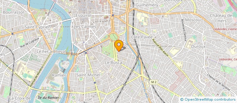 localisation de l'entreprise LE TREFLE à TOULOUSE