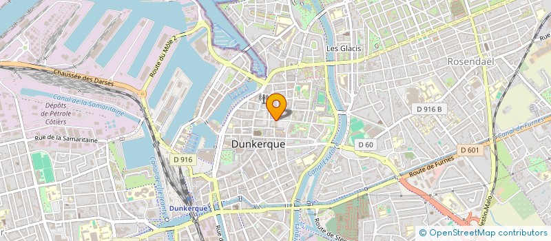 localisation de l'entreprise LE TREFLE à DUNKERQUE
