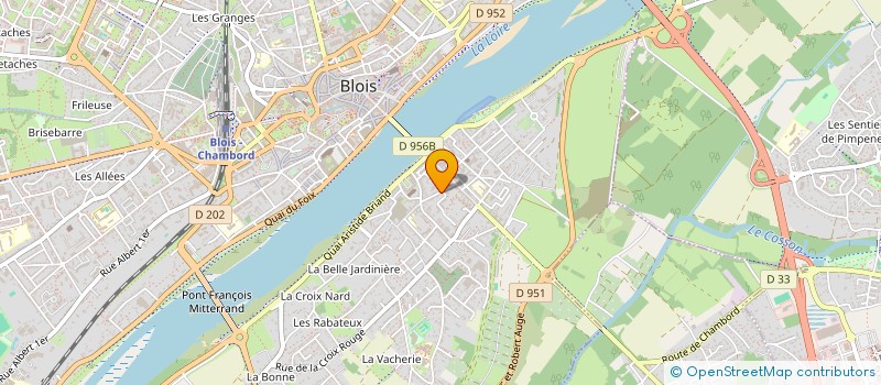 localisation de l'entreprise LE TREFLE  BLOIS