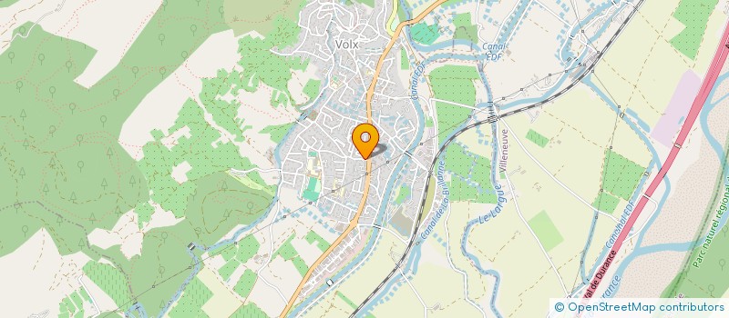 localisation de l'entreprise LE TREFLE  VOLX