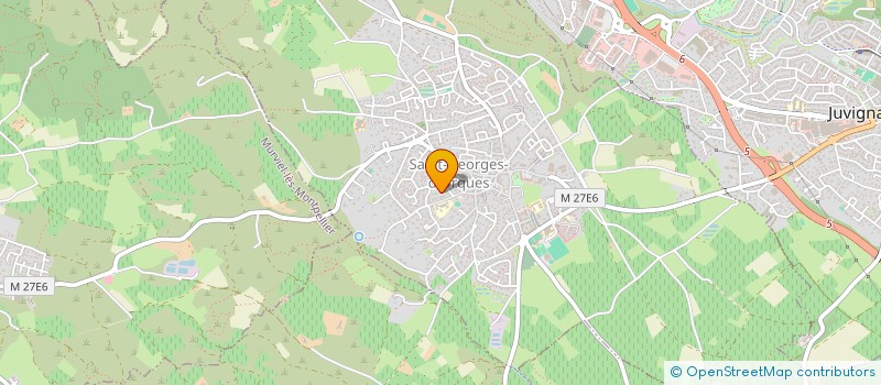 localisation de l'entreprise LE TREFLE A 4 FEUILLES  SAINT-GEORGES-D'ORQUES