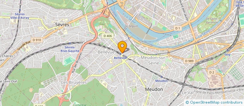 localisation de l'entreprise LE TREFLE MEUDONNAIS à MEUDON
