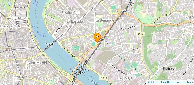 localisation de l'entreprise LE TREGEY  BORDEAUX