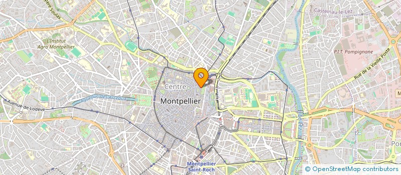 localisation de l'entreprise LE TREIZE à MONTPELLIER